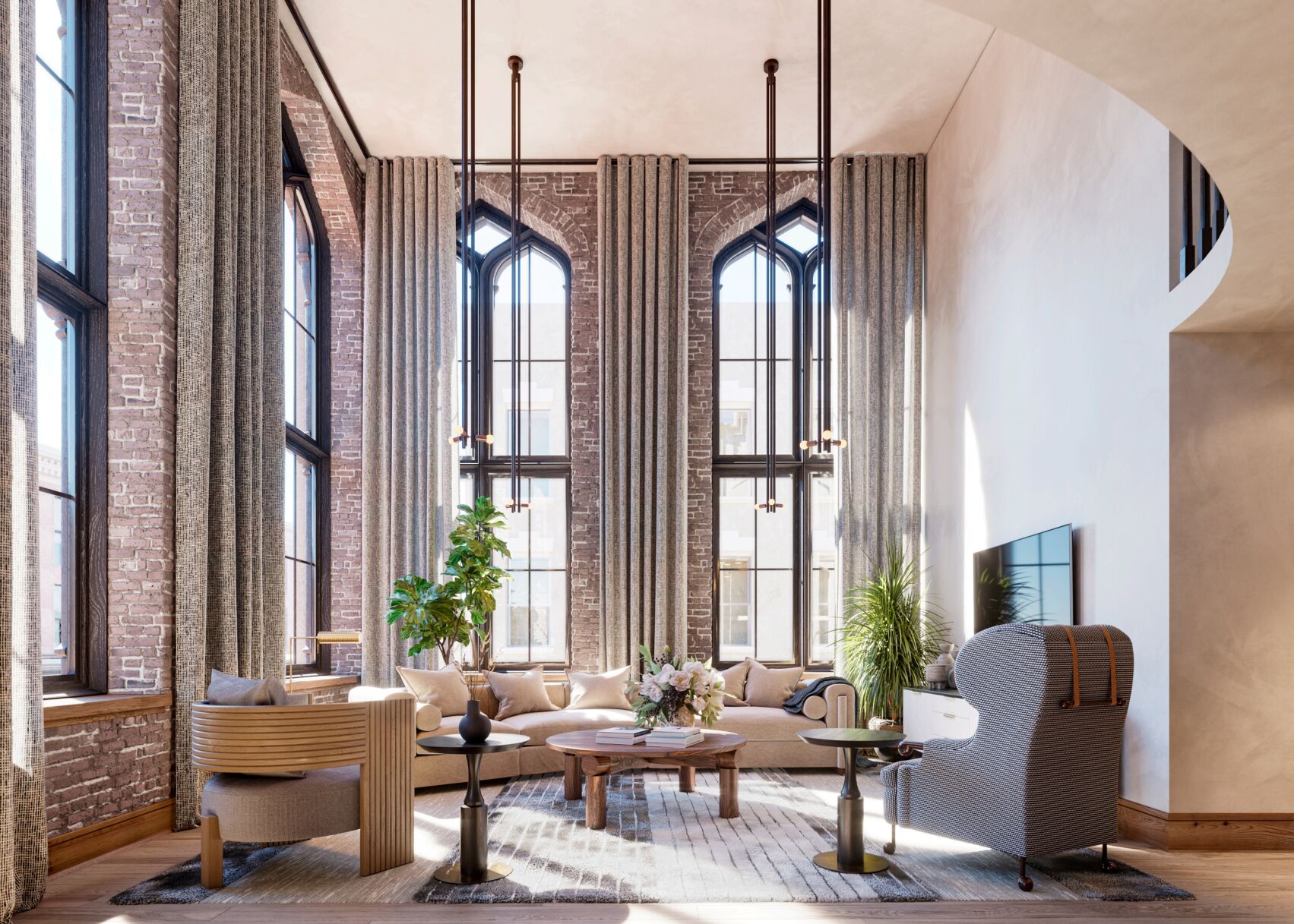 71 Wentworth interior rendering